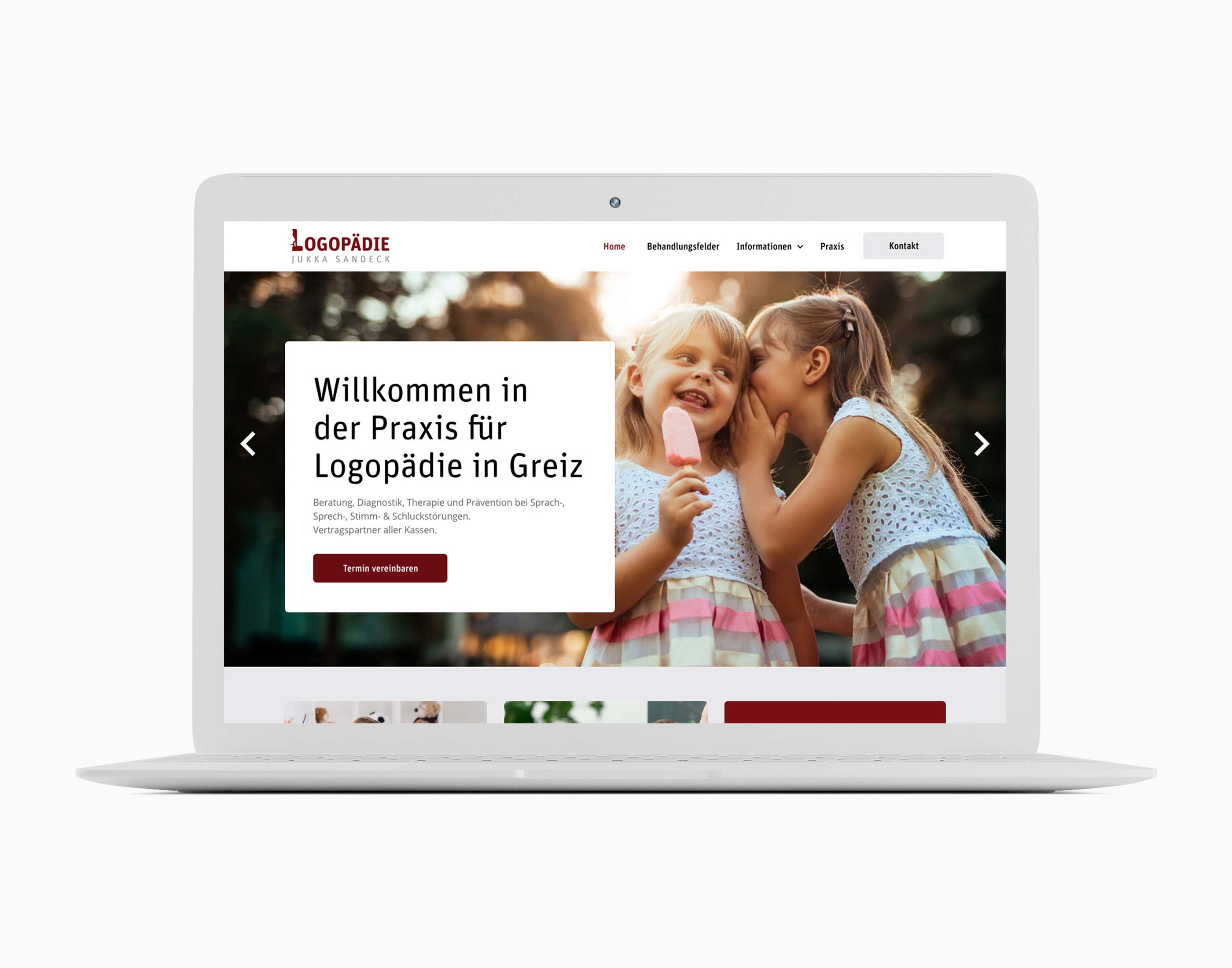 Logopädie Sandeck in Greiz Screen